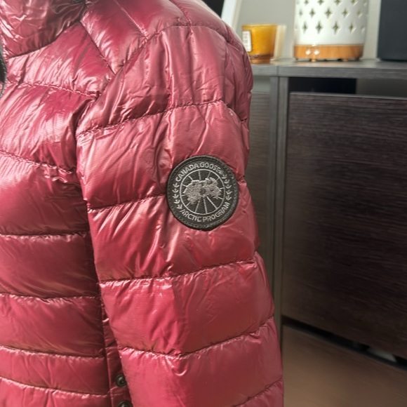 Canada Goose Cypress Hooded Jacket with Black Logo - Picture 8 of 13